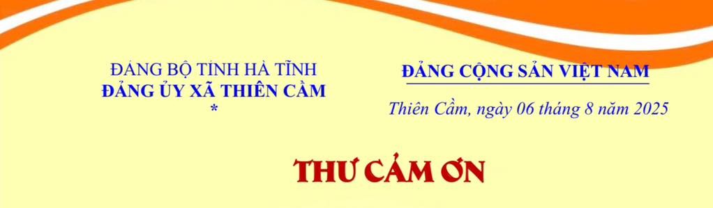 Thư cảm ơn