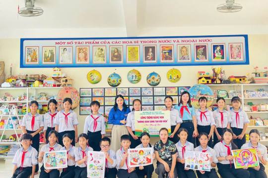 Khánh thành công trình măng non "Không gian sáng tạo Đội viên"